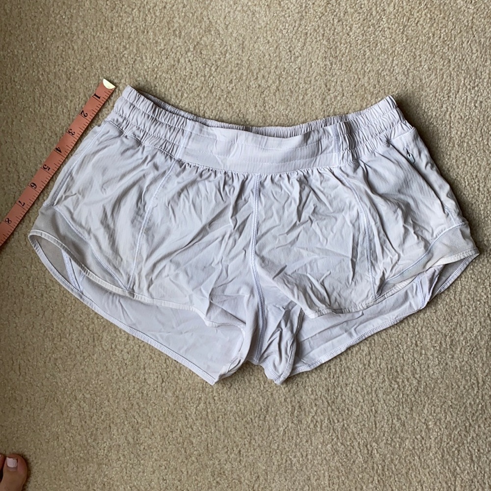 White Lululemon Shorts